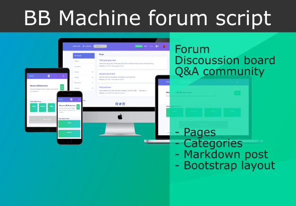 BB Machine forum platform script