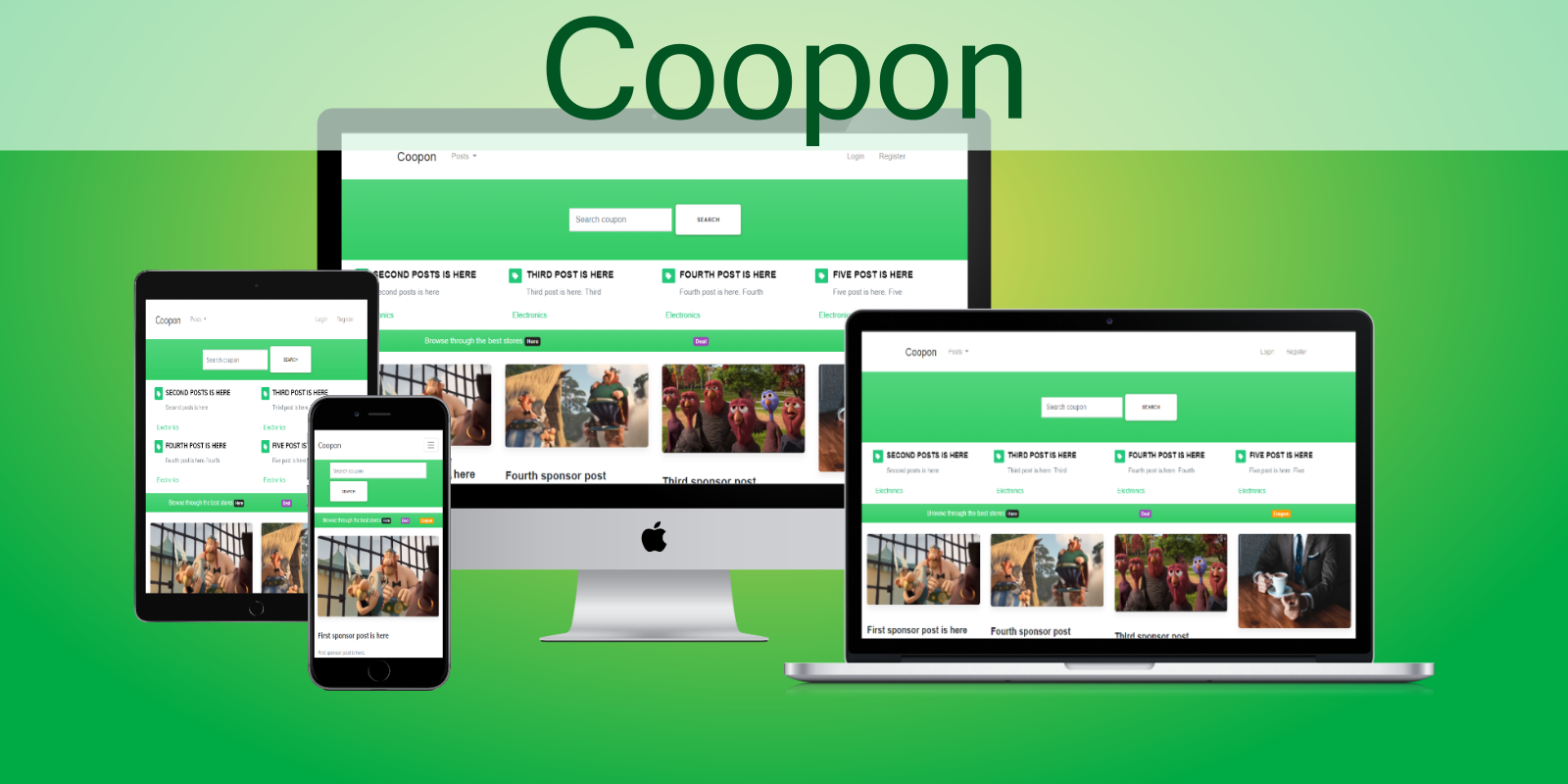 Coopon a coupon and deal script