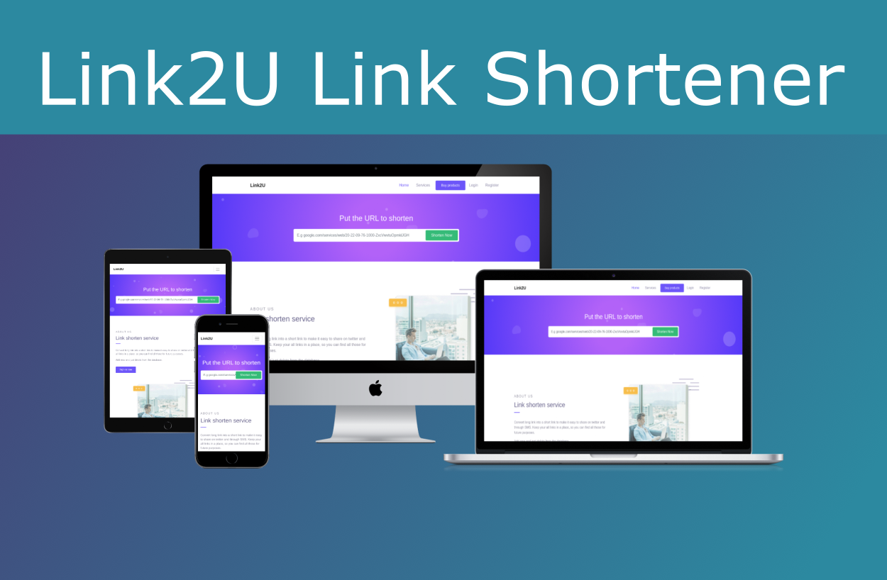 Link2U free link shortener script